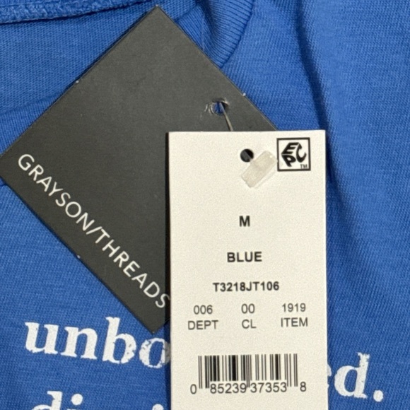 Grayson Threads - Tee Shirt M Blue - Picture 6 of 6